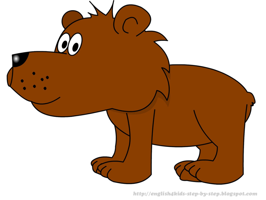 bear clipart cartoon