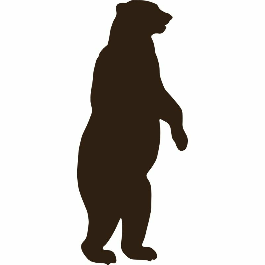 bear clipart standing