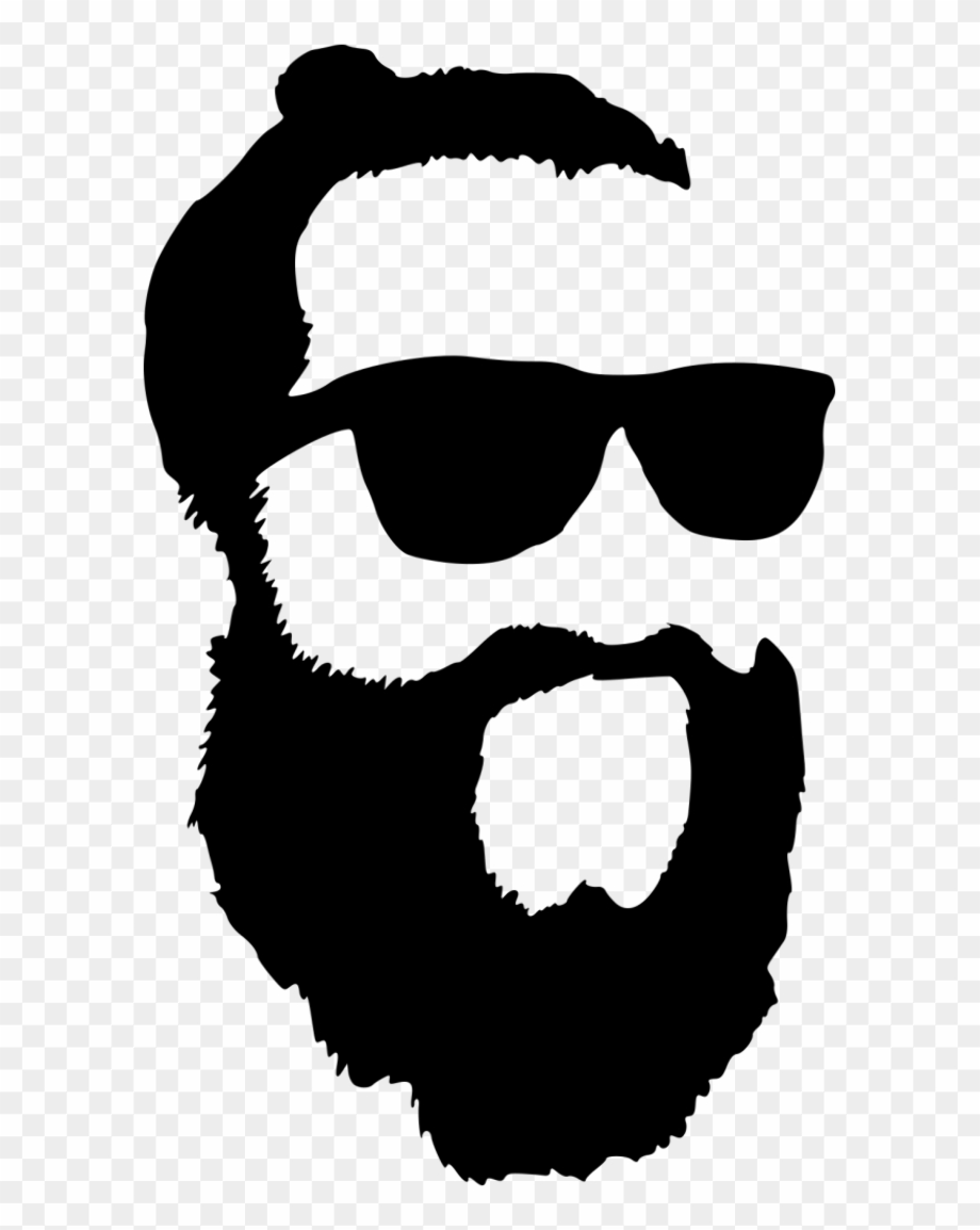 beard clipart sunglasses