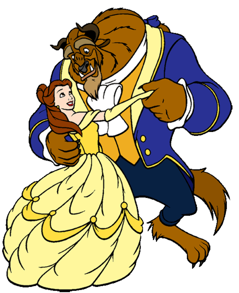 beauty and the beast clipart prince