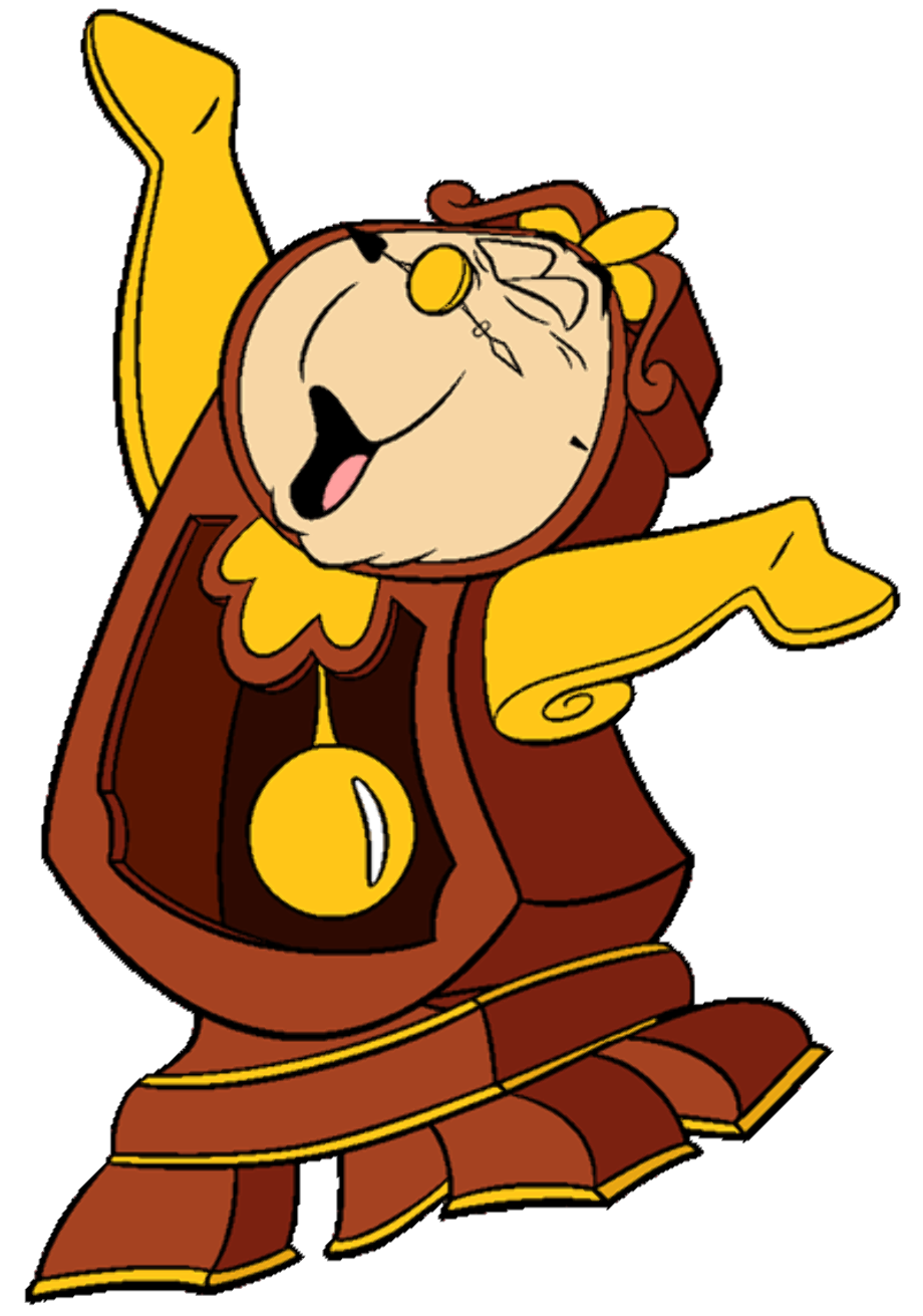 Download High Quality Beauty And The Beast Clipart Cogsworth