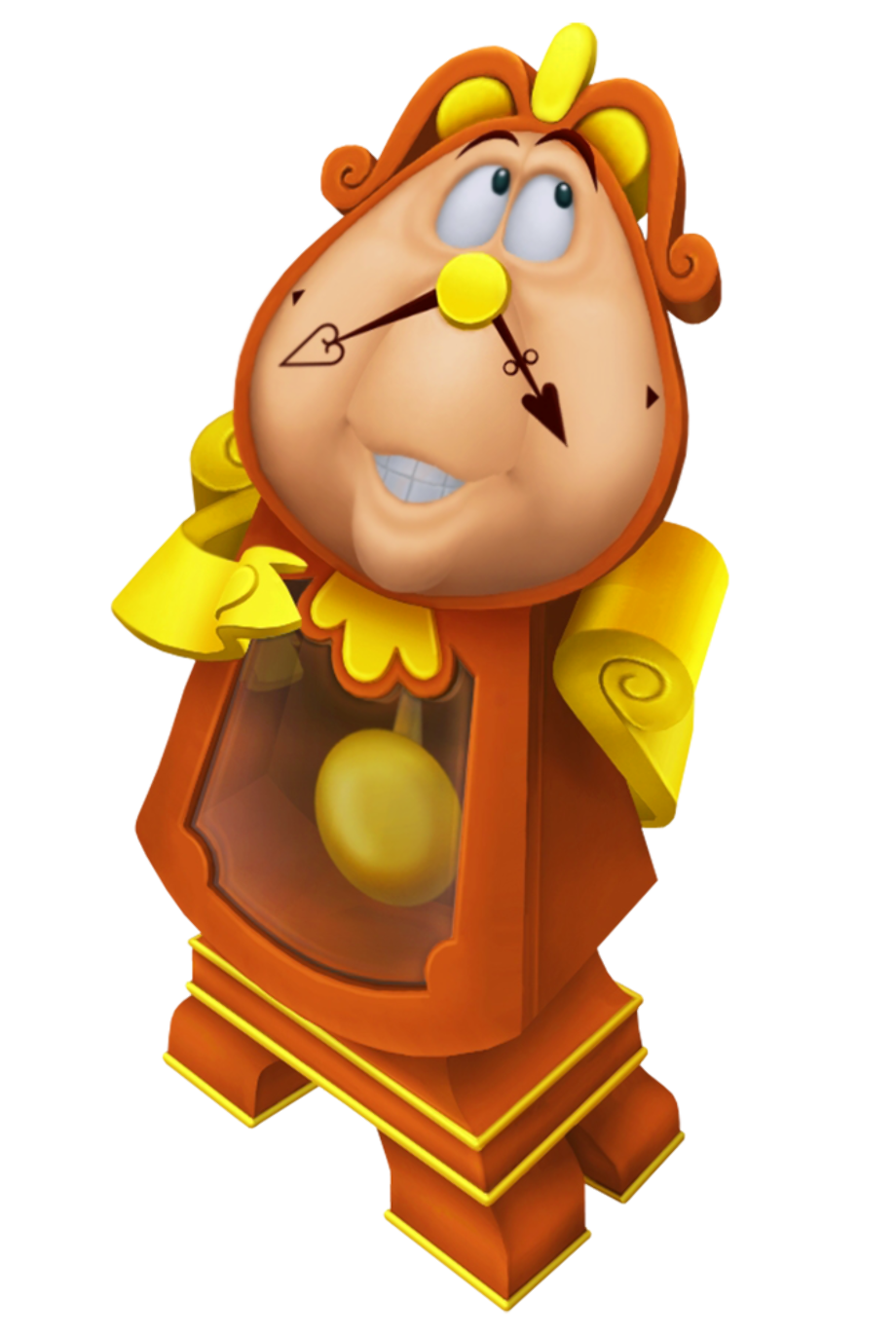 Download High Quality beauty and the beast clipart cogsworth