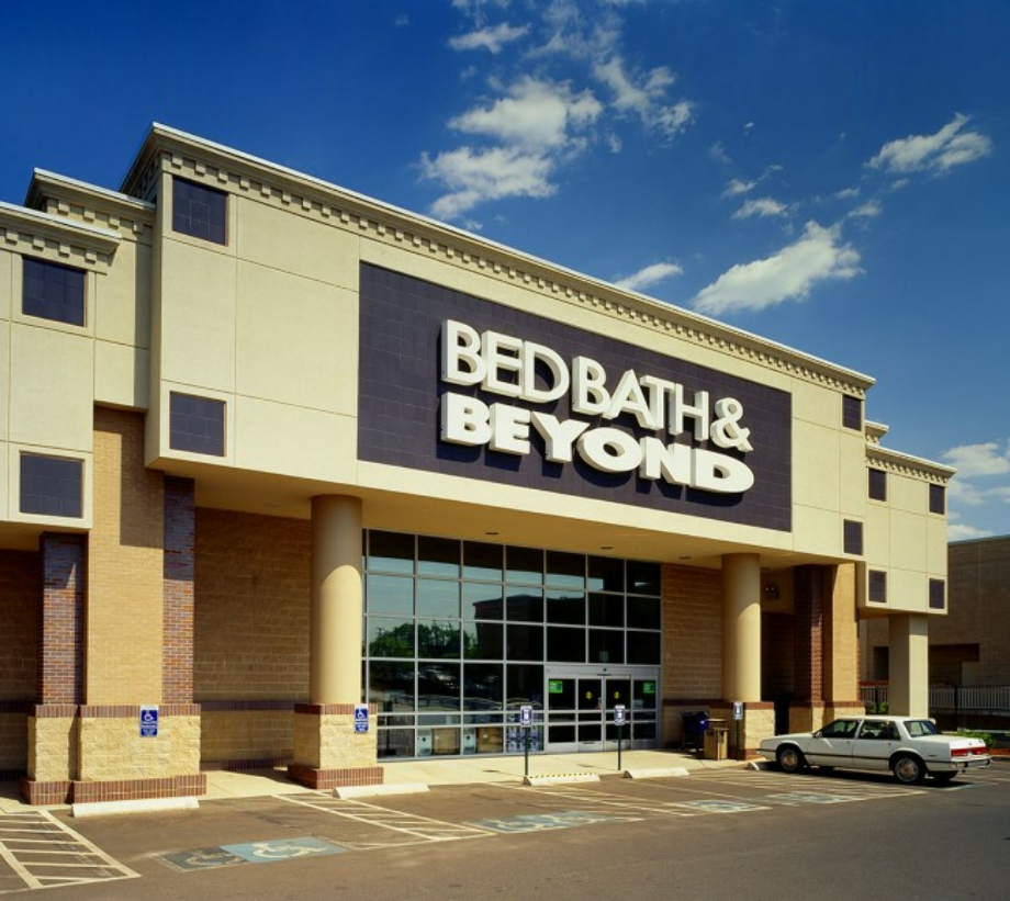 bed bath and beyond logo store front