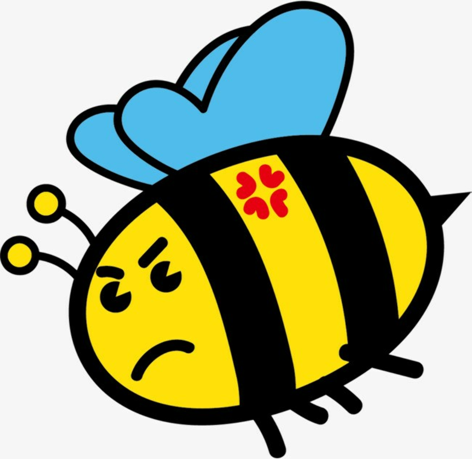 Download High Quality bee clipart angry Transparent PNG Images Art