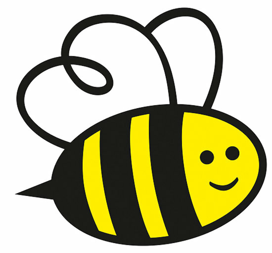 bee clipart simple