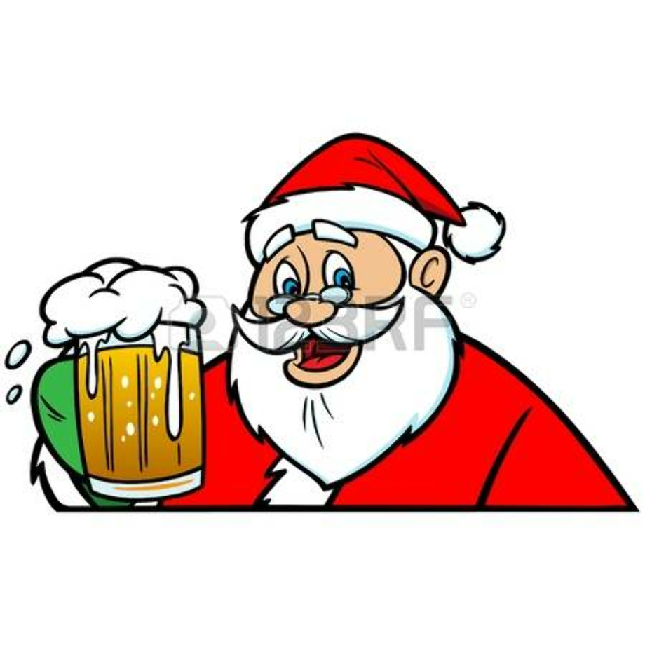 beer clipart christmas