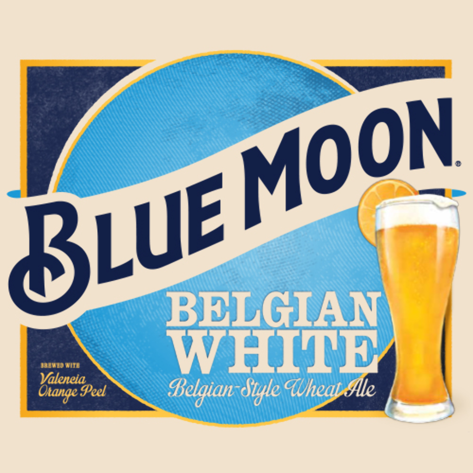 beer logo blue moon