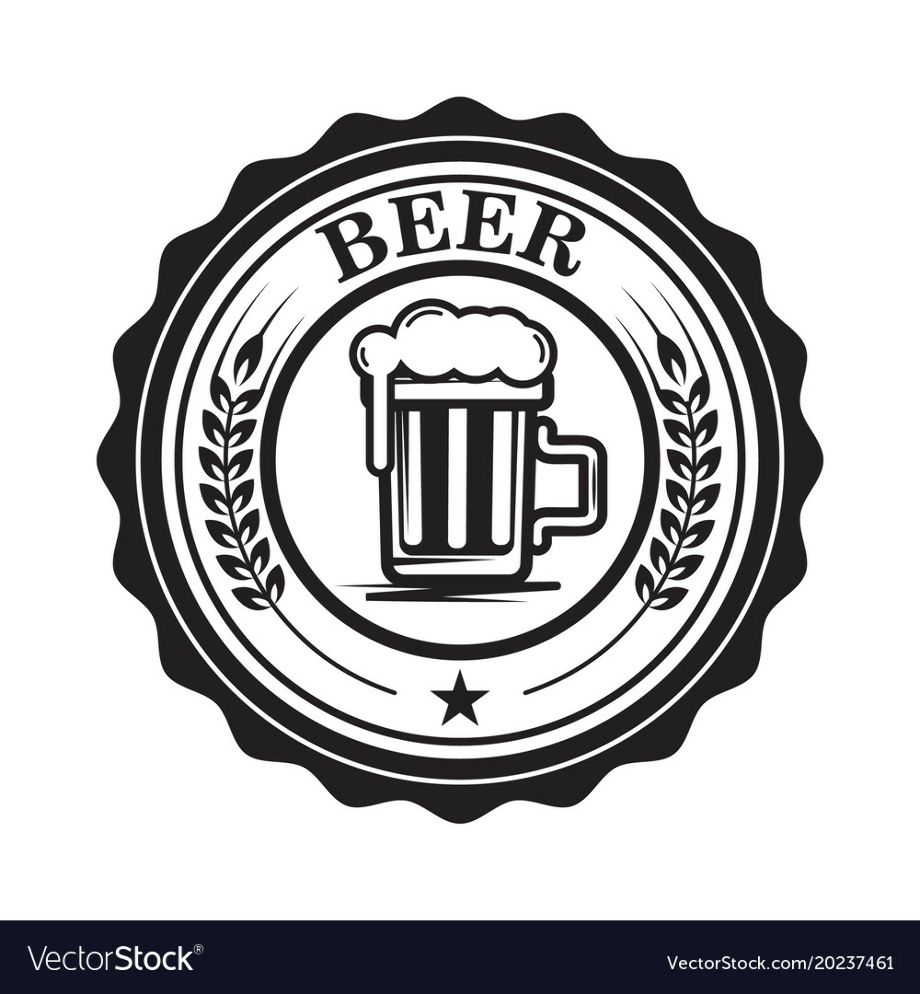 beer logo vector