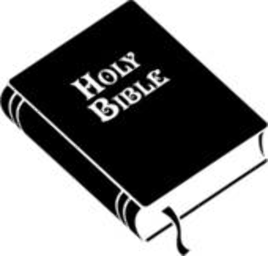 bible clipart black