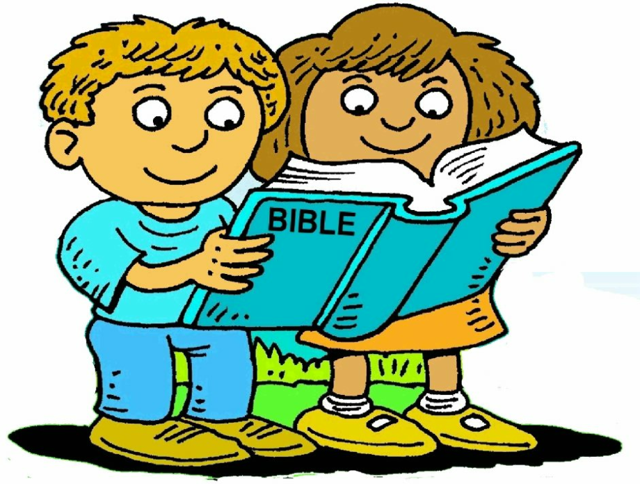 kids clipart bible