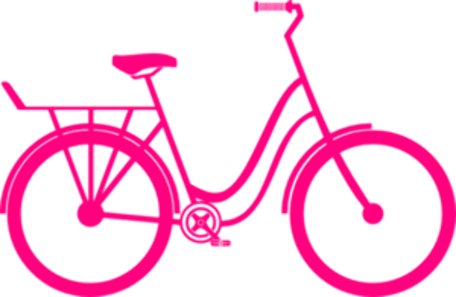 bicycle clipart pink
