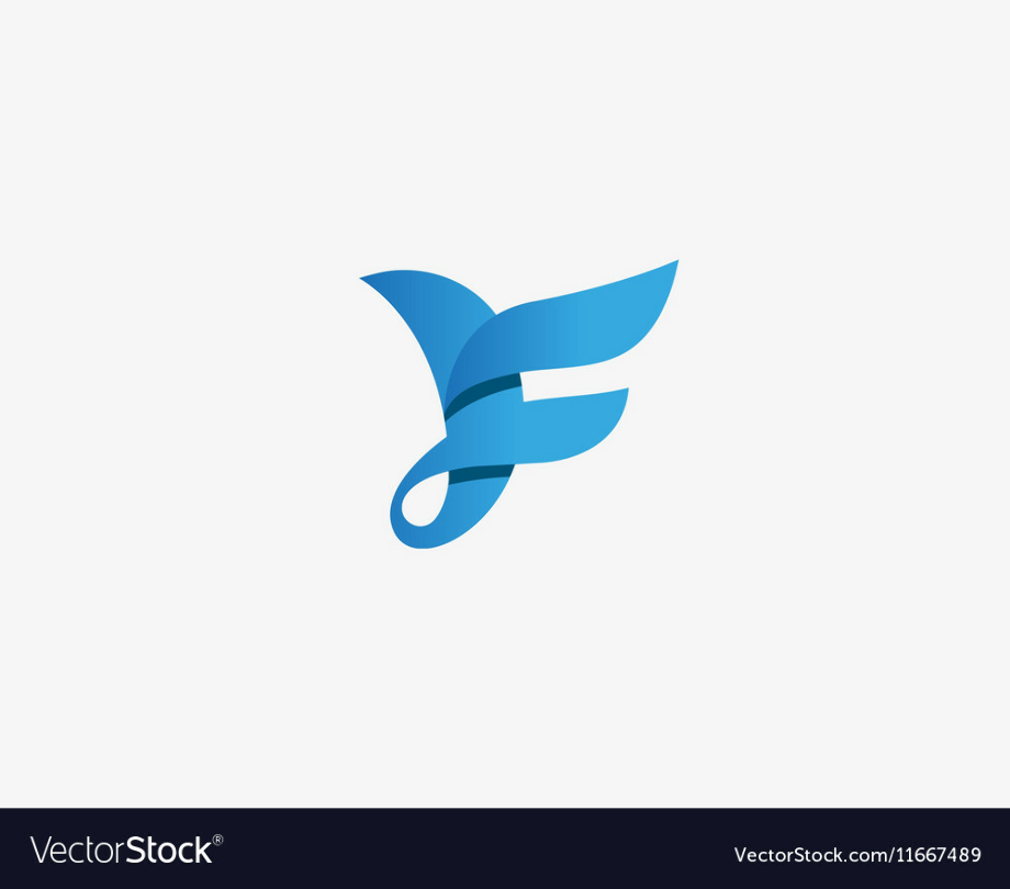 bird logo abstract