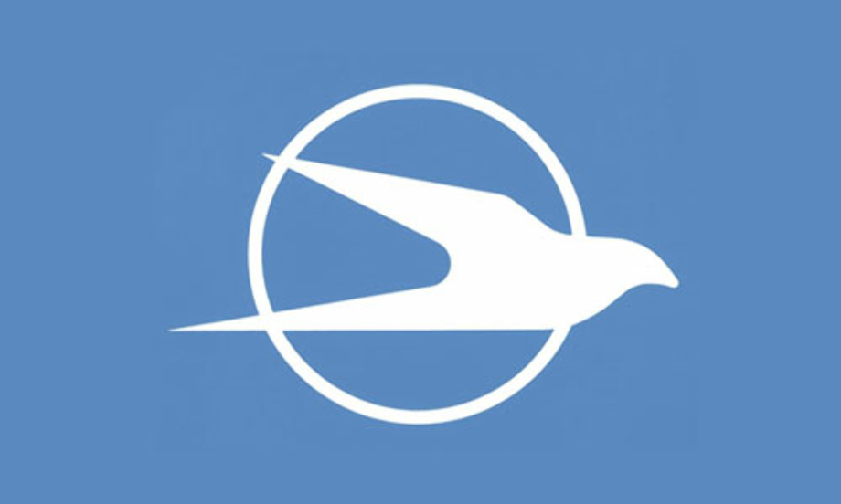 blue logo airline