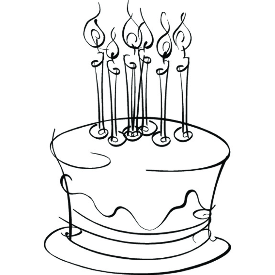 Download High Quality birthday cake clipart drawing Transparent PNG ...
