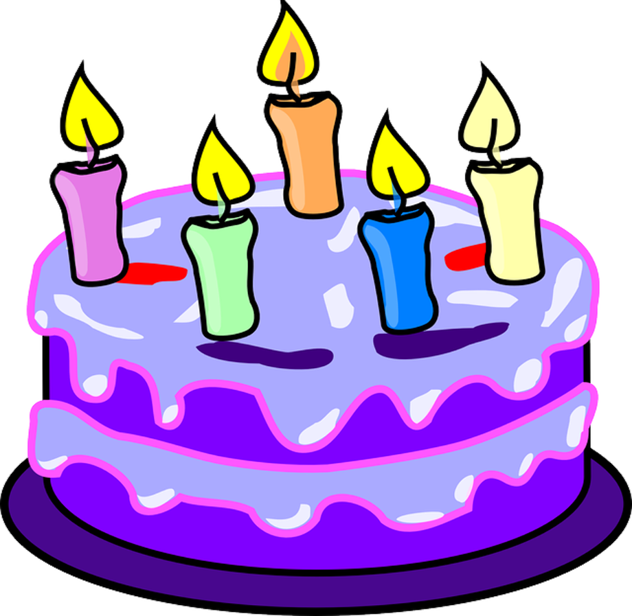 Download High Quality birthday cake clipart purple Transparent PNG ...