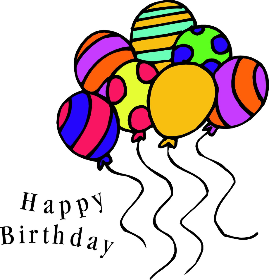 google clipart free happy birthday decoration