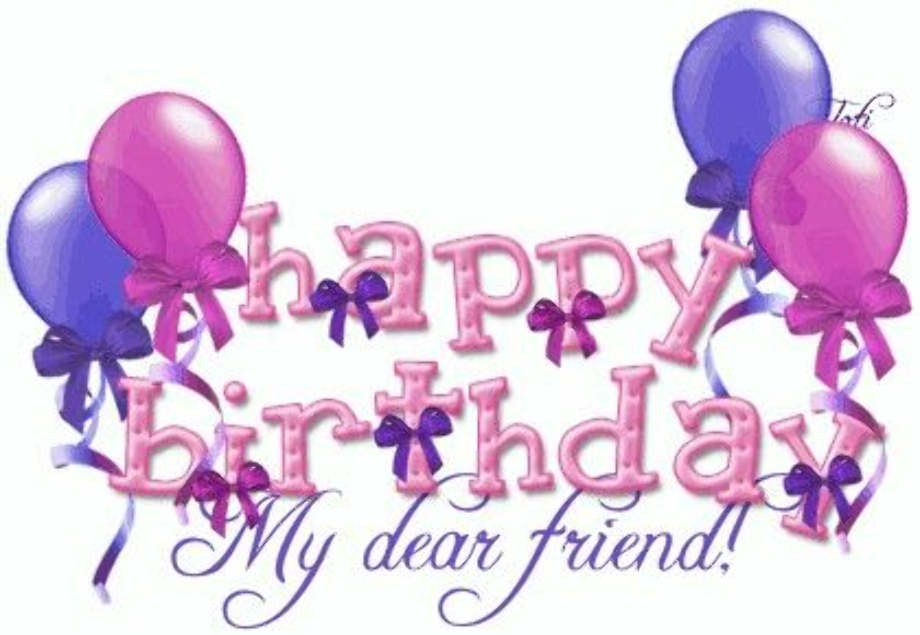 Download High Quality free birthday clipart friend Transparent PNG ...