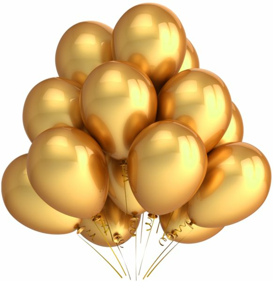 party clipart gold