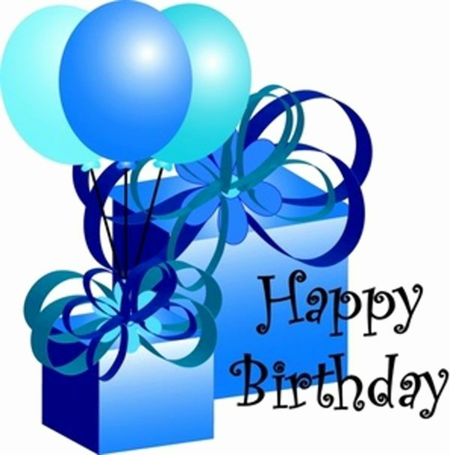 free birthday clipart male