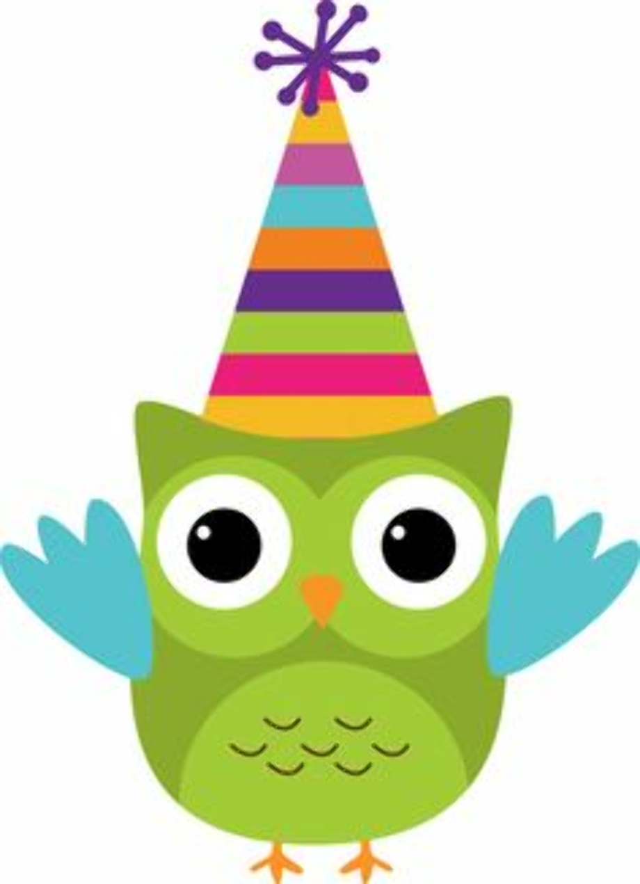 owl clipart birthday
