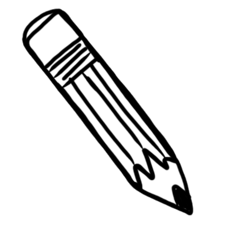 Download High Quality pencil clipart black and white Transparent PNG