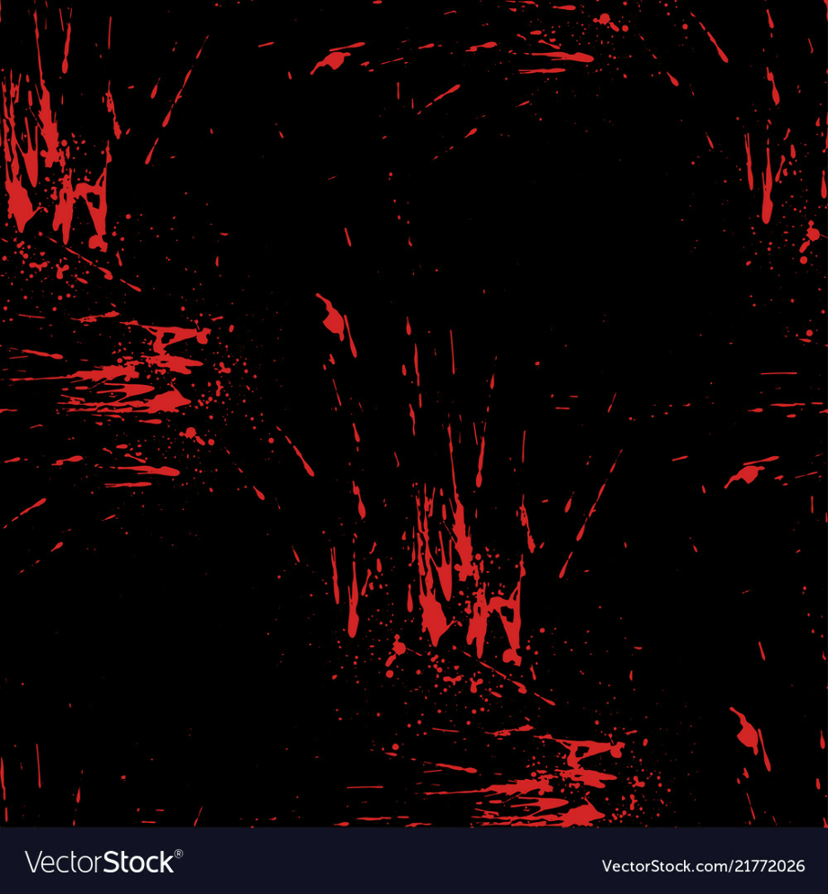 blood splatter transparent bright red