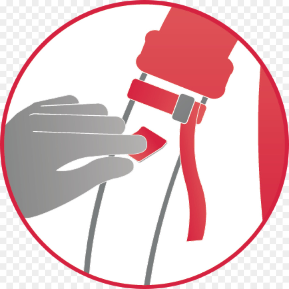 Blood transparent spot. Hand cartoon