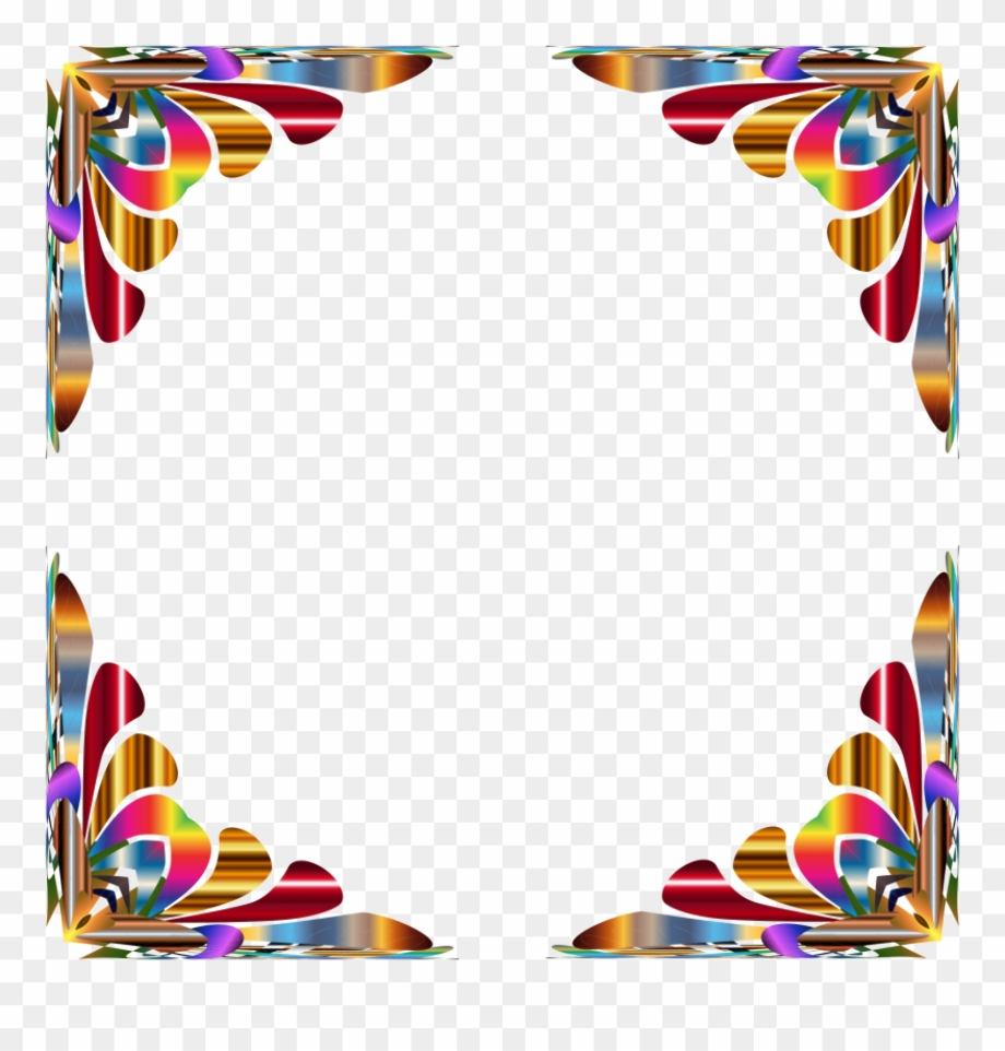 Download High Quality Border Clipart Colorful Transparent Png Images