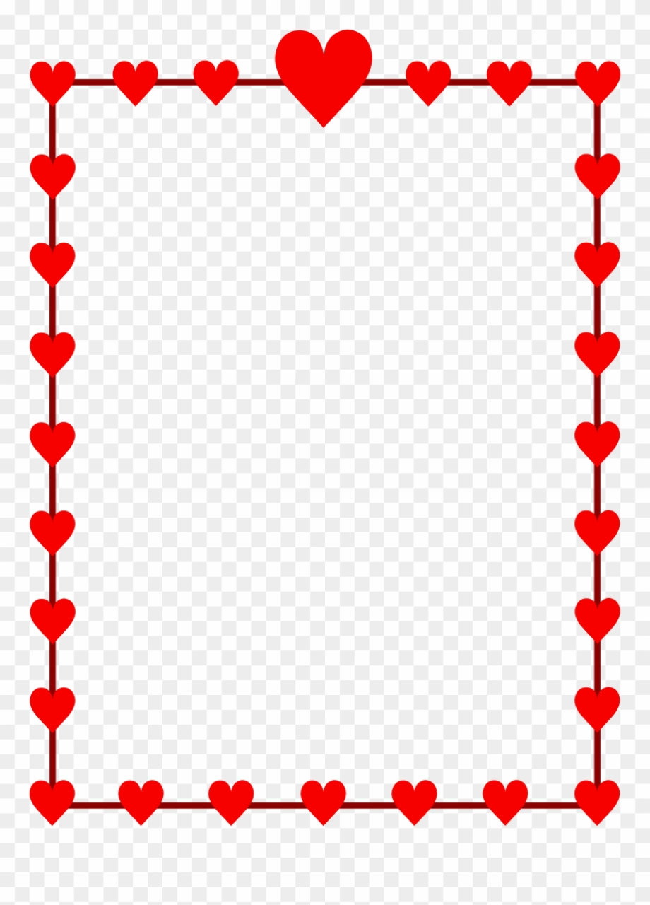 Download High Quality Valentines Clipart Border Transparent Png Images