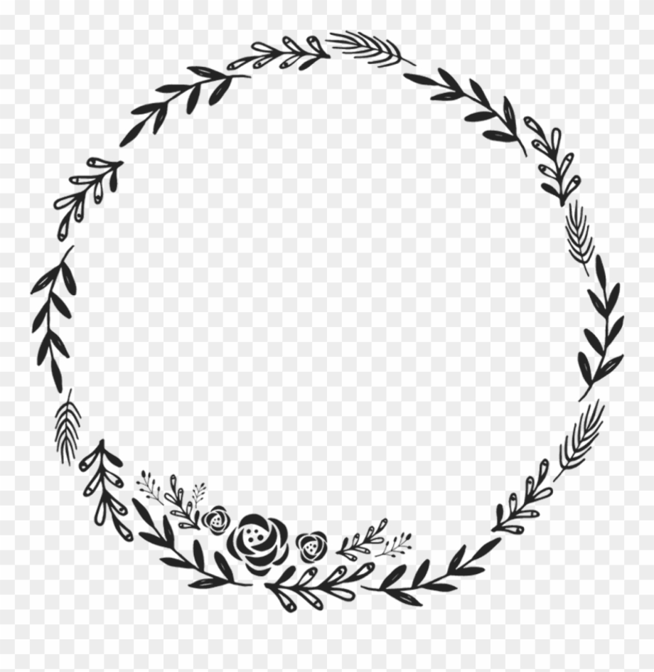 wreath clipart circle
