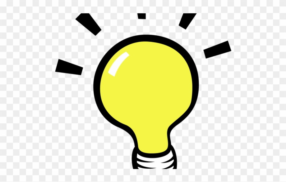 light bulb clipart thinking
