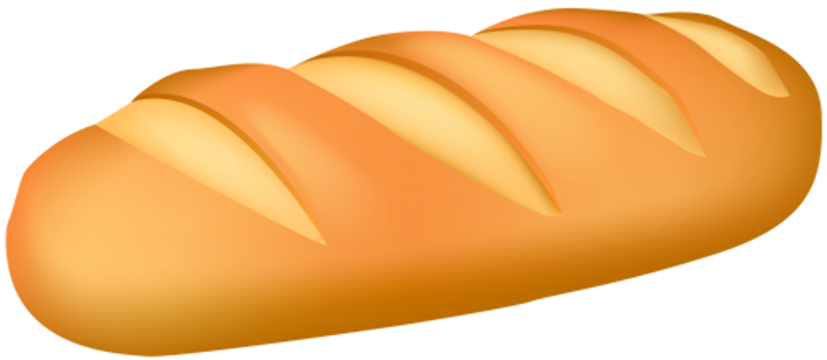bread clipart long