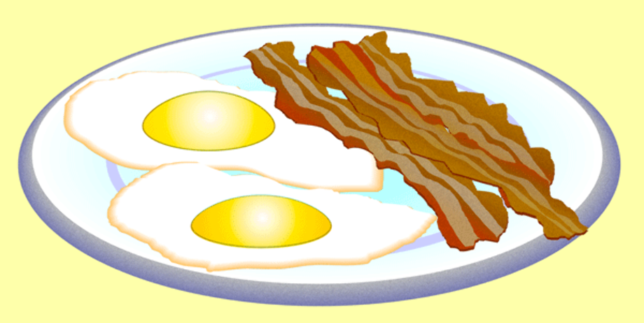 bacon clipart egg