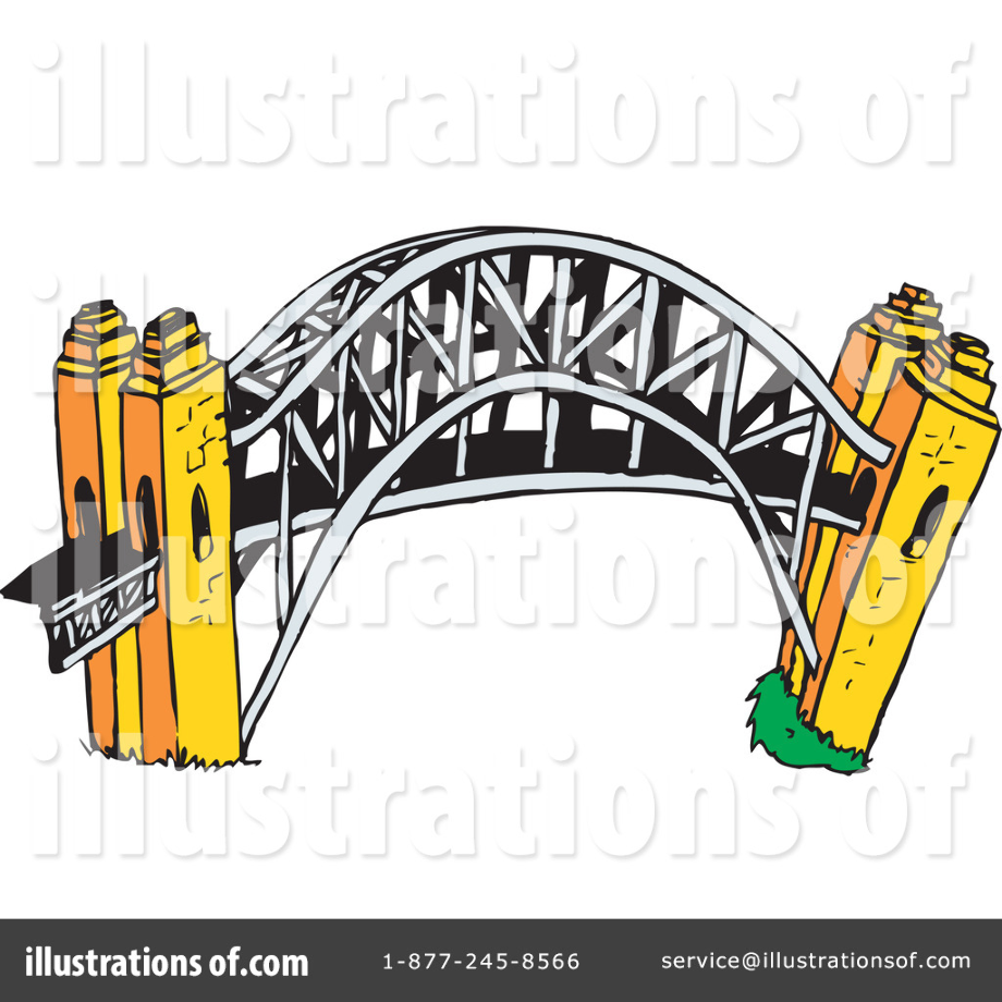 bridge clipart illustration