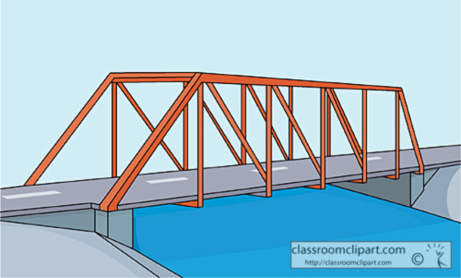 bridge clipart truss