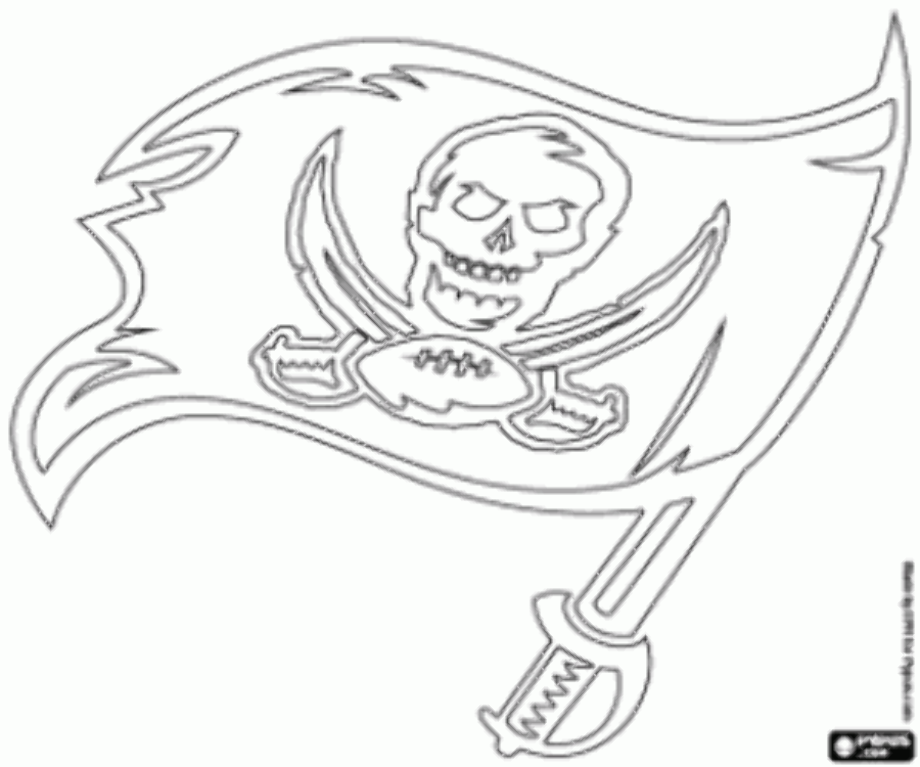 Download High Quality buccaneers logo coloring Transparent PNG Images
