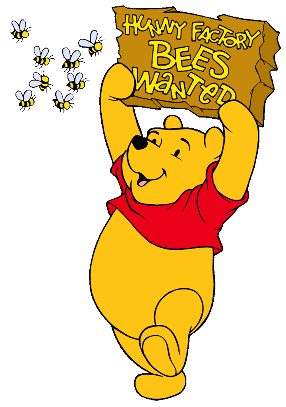 Download High Quality bumble bee clipart winnie the pooh Transparent