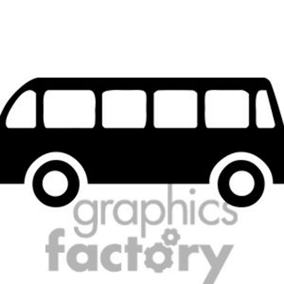 Download High Quality bus clipart black Transparent PNG Images - Art