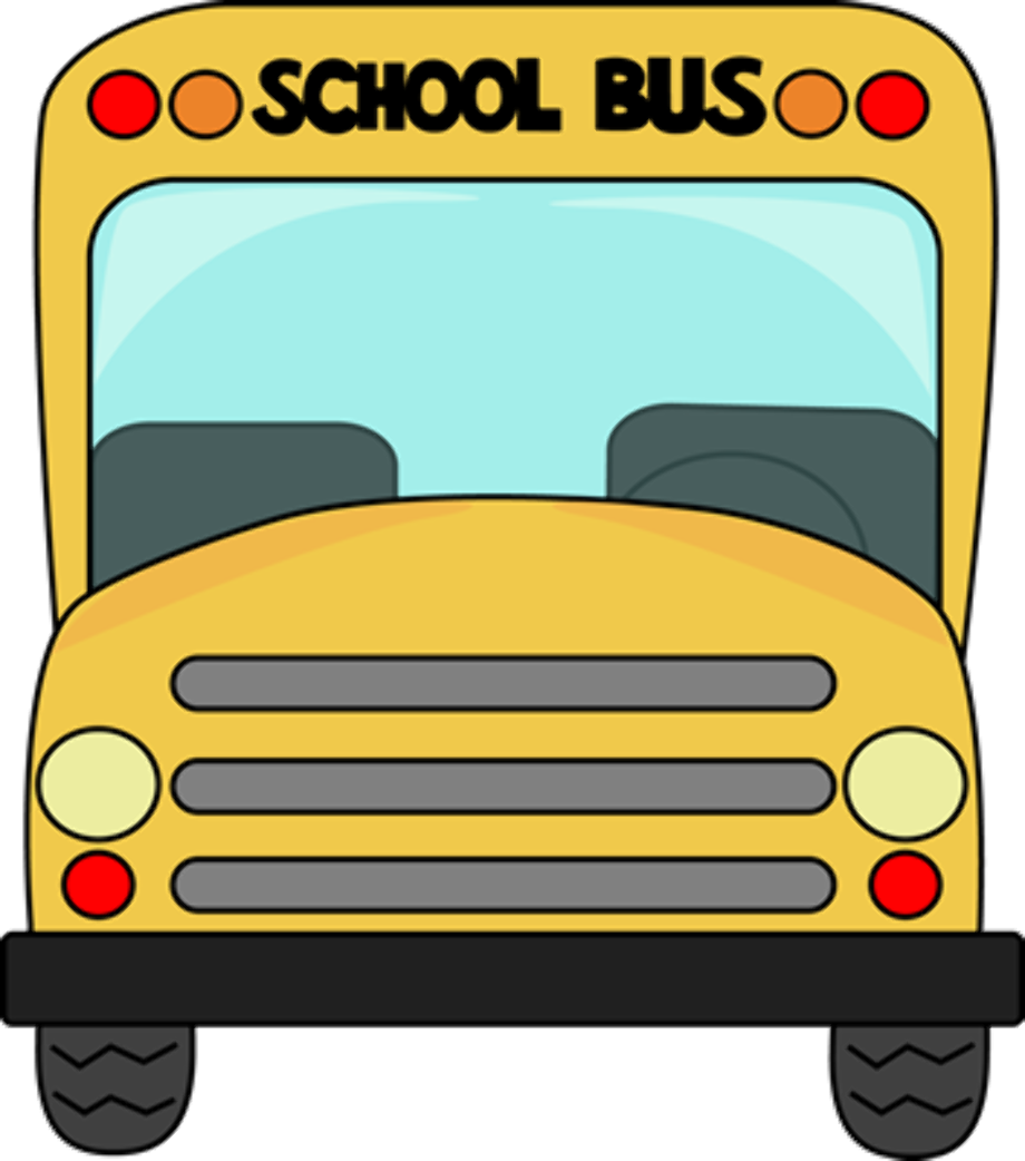 school bus clipart front