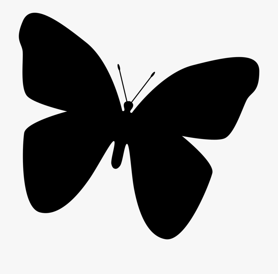 Download High Quality butterfly clip art silhouette Transparent PNG ...