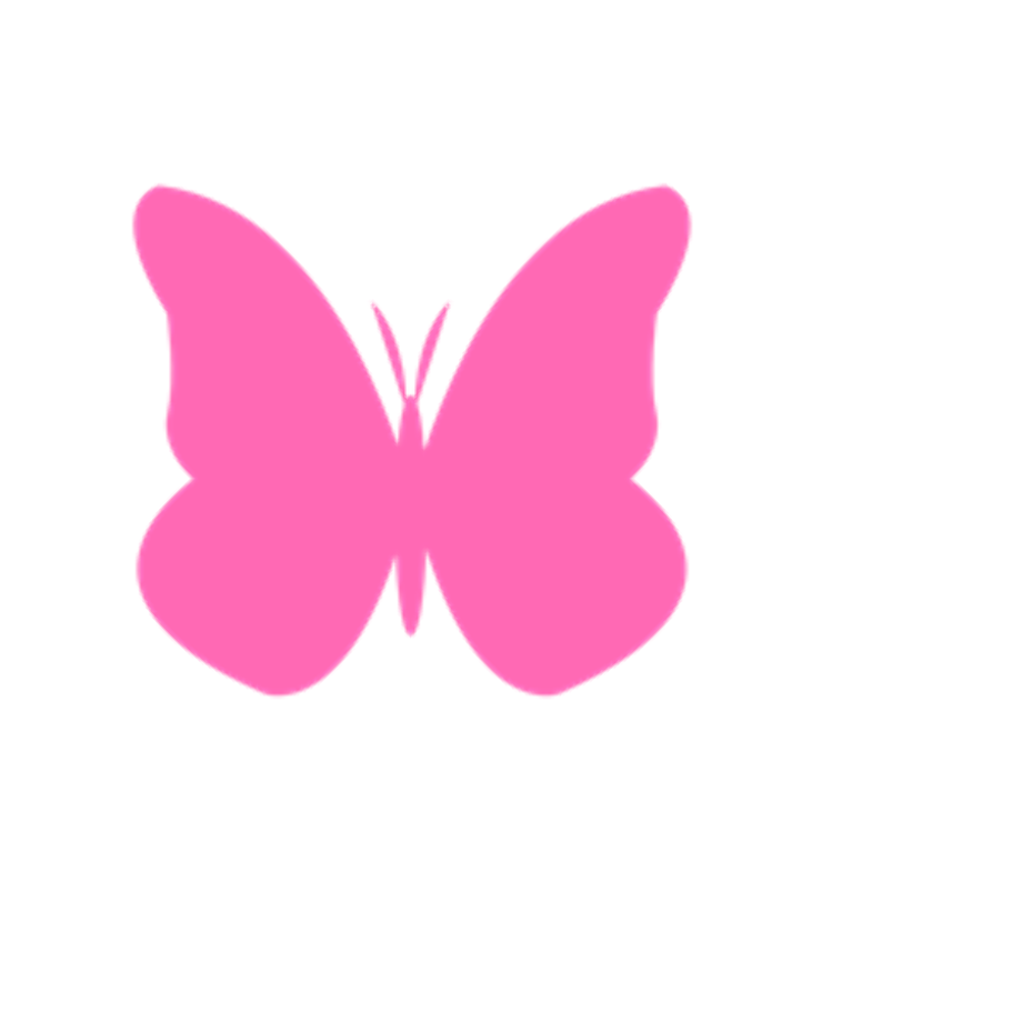 butterfly clip art solid