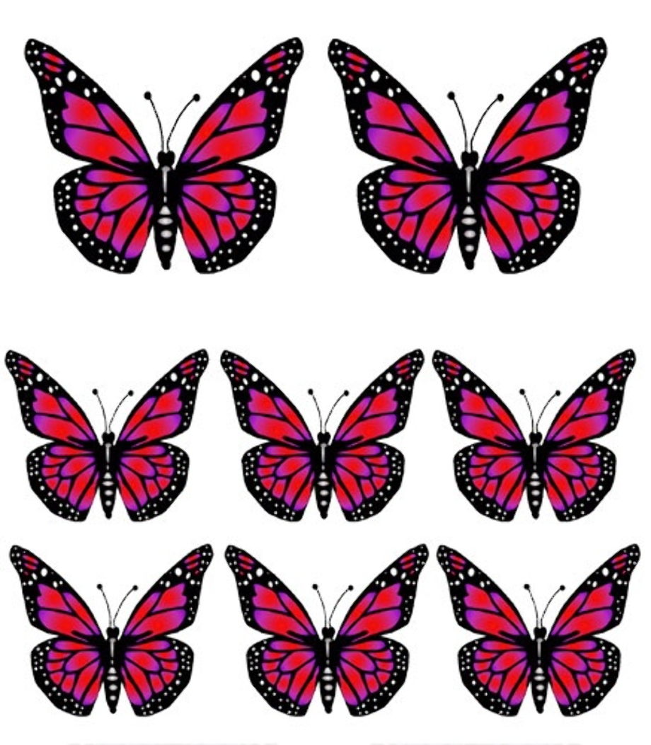 butterfly clip art printable