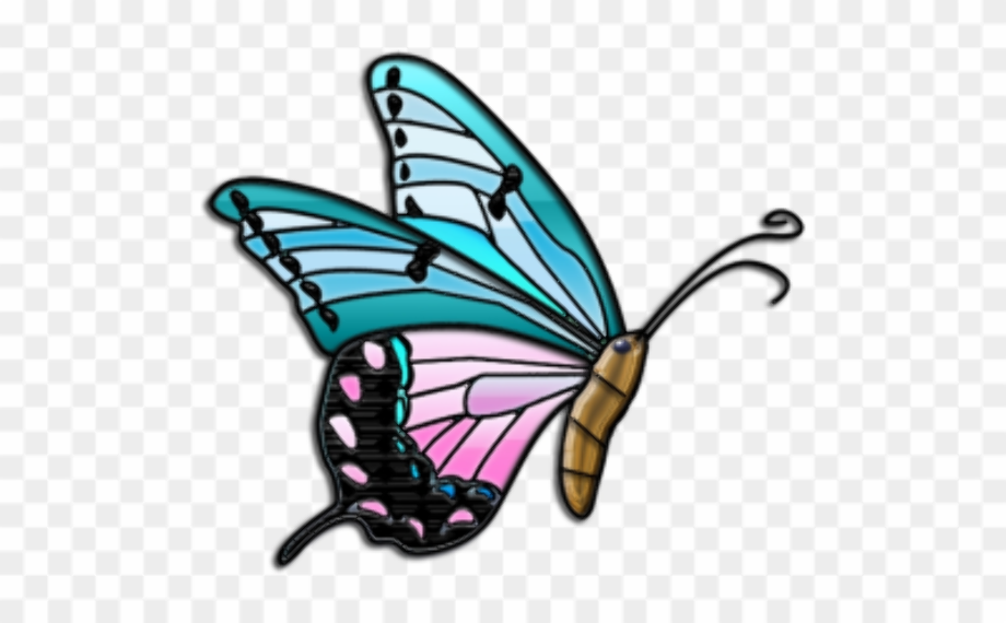 Download Download High Quality butterfly clipart side view ...