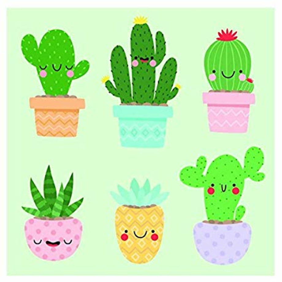 cactus clip art happy