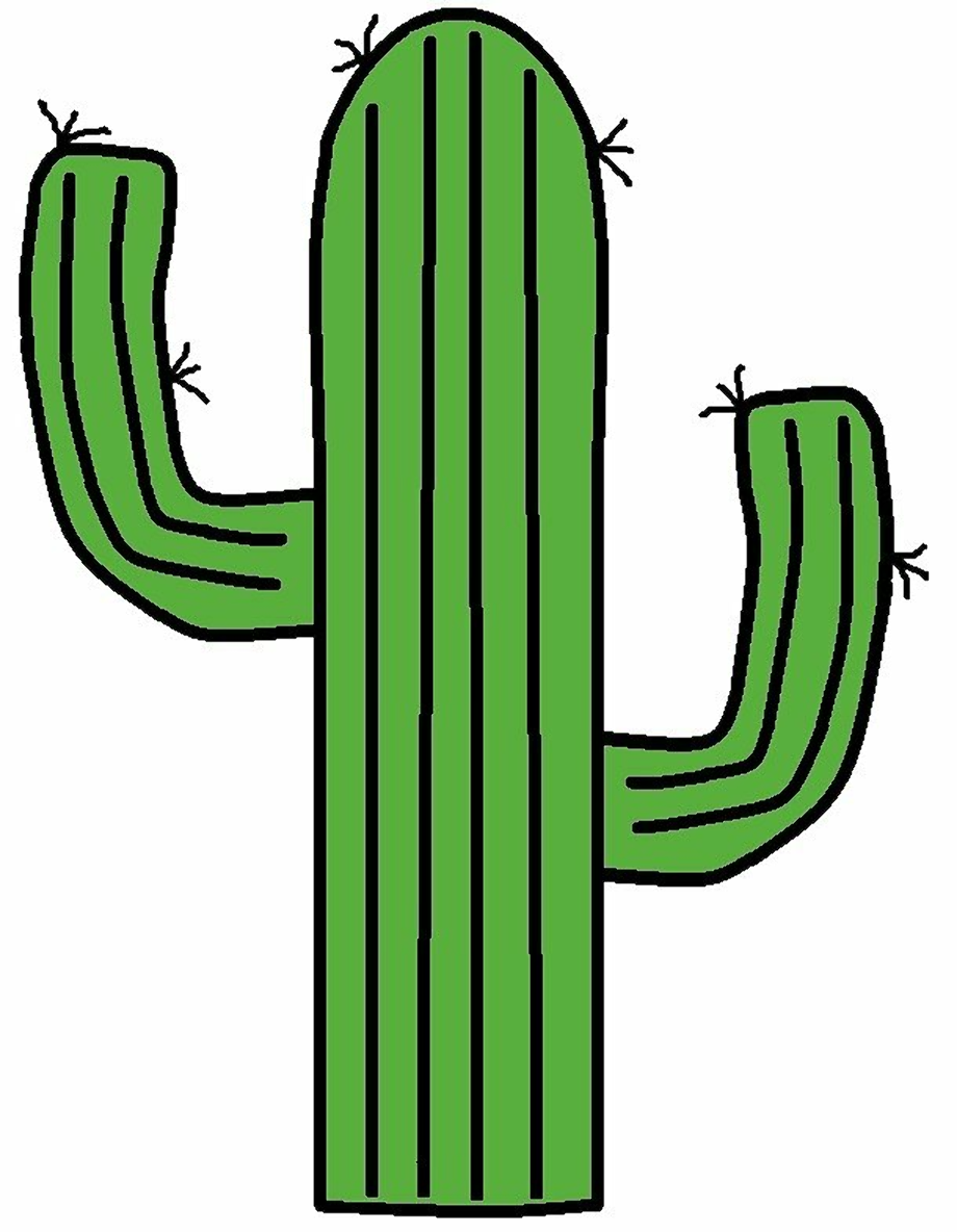 cactus clip art simple