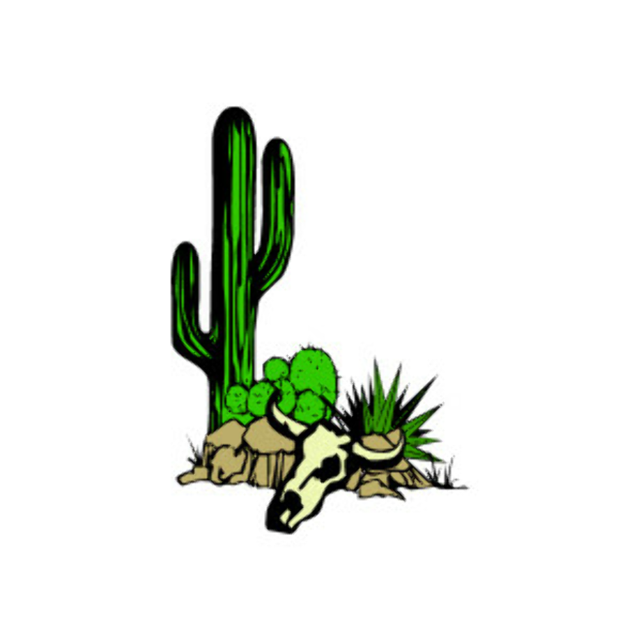 Cactus clipart wild west.