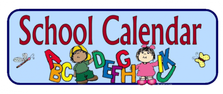 calendar clipart school