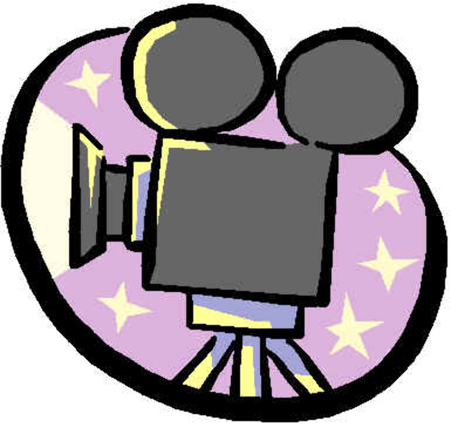 movie theater clipart showing