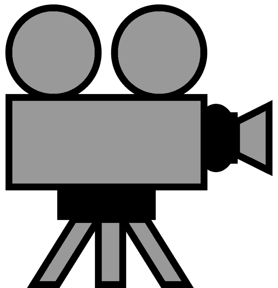 movie clipart camera