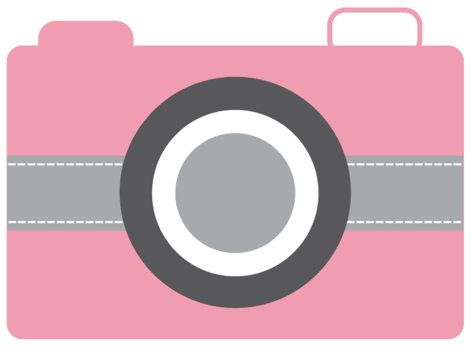 camera clipart pastel
